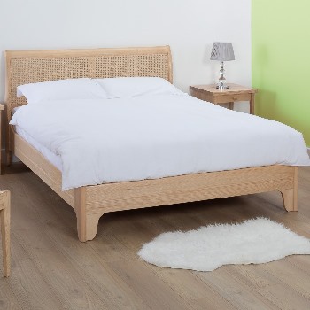 Newquay rattan super king bed frame. 