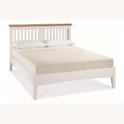 Hampstead two tone double bed frame Bentley Designs.
