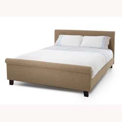 Hazel 4ft6 wholemeal bed frame