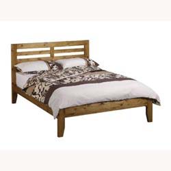 Torrin double pine bed frame. 