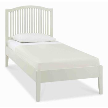 Ashby Soft Grey Single Bed Frame by Bentley Designs.