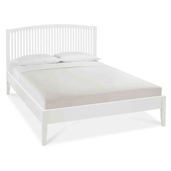 Ashby White King Size Bed Frame by Bentley Designs.