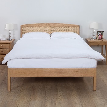 Edgeworth Rattan Bed Frame Low Foot End