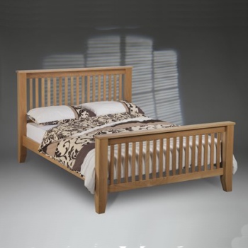 Chelsea oak bed frame