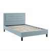 Picasso Duck egg fabric bed frame - view 2