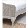 Etienne grey rattan bed frame.  - view 4