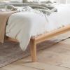 Astrid oak rattan bed frame.  - view 4