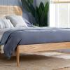 Elina oak rattan bed frame.  - view 4