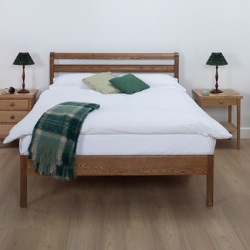 Notgrove King Size Horizontal Slatted LFE Cotswold Caners Bed Frame