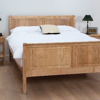 Notgrove Panelled Bed Frame High Foot End