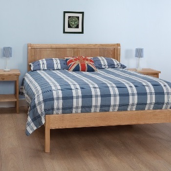 Notgrove Panelled Bed Frame Low Foot End