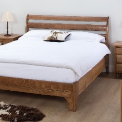 Withington Super King Horizontal Slatted LFE Cotswold Caners Bed Frame