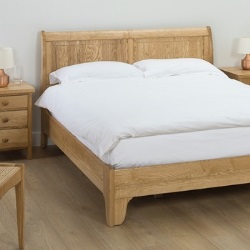 Withington Panelled 4ft Bed Frame Low Foot End