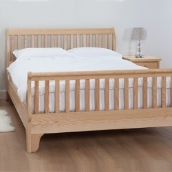 Withington King Size Slatted HFE Cotswold Caners Bed Frame