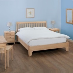 Withington 340V Double Slatted LFE Cotswold Caners Bed Frame